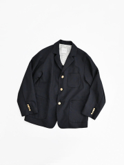 TOUJOURS (トゥジュー)　 3 Button Rolling Down Lapel Blazer (ブレザー)