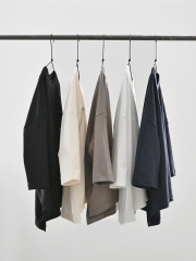 TRAVAIL MANUEL (トラバイユマニュアル)　度詰天竺・七分袖プルオーバー