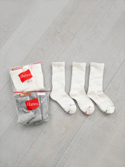 Hanes × THE DODO JEAN　リブソックス3P
