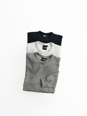 THE NORTH FACE (ザ ノースフェイス)　L/S Warm Waffle Crew (ワッフル・クルーネック - メンズサイズ)