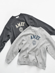 Americana (アメリカーナ)　リバースウィーブ・スウェットクルー (AMEY)