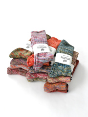 LUCKY SOCKS(ラッキーソックス) マルチカラーリブソックス