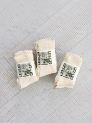 ORGANIC THREADS (オーガニックスレッズ)　3Pack Socks