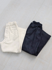 TOUJOURS (トゥジュー)　Easy Field Trousers  (デニムイージートラウザー)