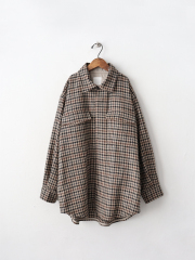 TOUJOURS (トゥジュー)　Baggy C.P.O. Shirt Jacket (ガンクラブチェック・シャツジャケット)