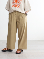 NANGA (ナンガ)　N/C POPLIN WIDE PANTS W (アンクル丈・ワイドパンツ)