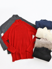 ≪Special Order≫ maillot (マイヨ)　"mature"   ハイネック・リブセーター