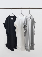 RhodolirioN (ロドリリオン)　Frill Tail Sleeveless Tee (フリル・スリーブレスTee)