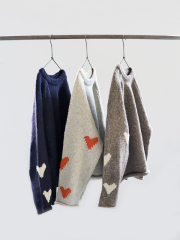 ≪Special Order≫ ONE FIFTH (ワンフィフス)　ラグランセーター - Random Heart