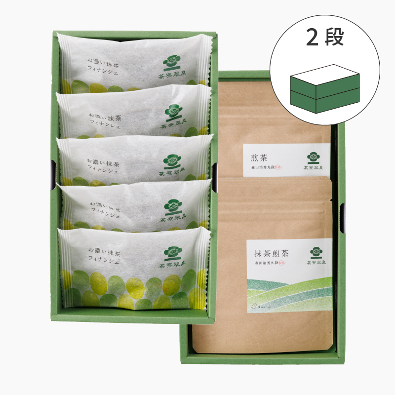 フィナンシェ5個／お茶ティーバッグ（4袋入） 2個
