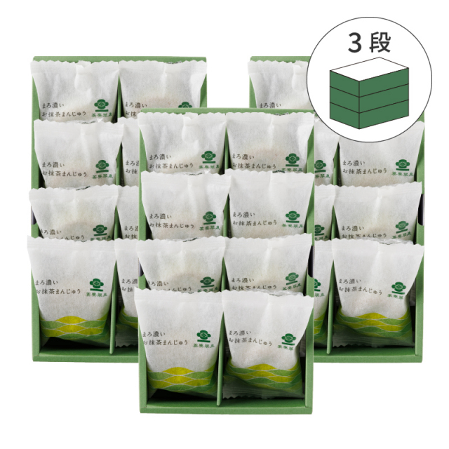 まろ濃いお抹茶まんじゅう 24個