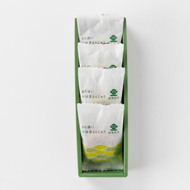 まろ濃いお抹茶まんじゅう 4個
