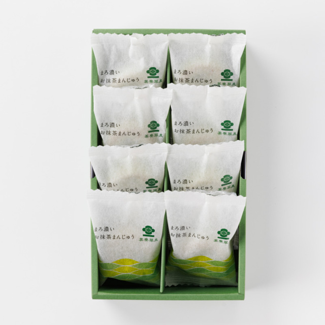 まろ濃いお抹茶まんじゅう 8個