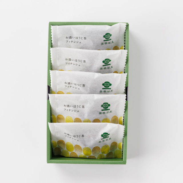 フィナンシェお濃いほうじ茶 5個