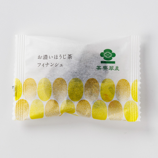 フィナンシェお濃いほうじ茶 パッケージ