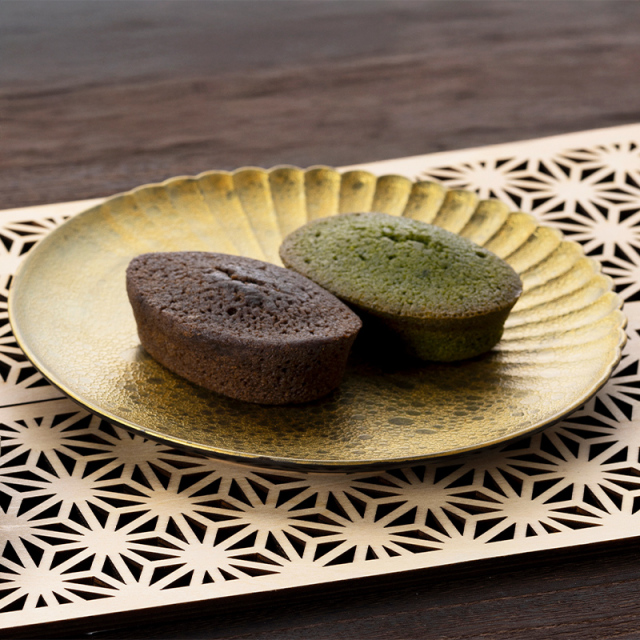 お濃い抹茶フィナンシェ ＆お濃いほうじ茶フィナンシェ