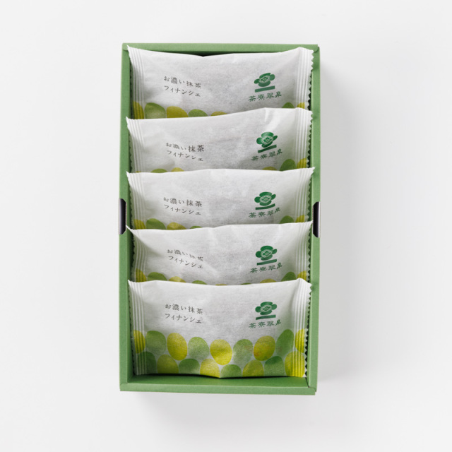 フィナンシェお濃い抹茶 5個