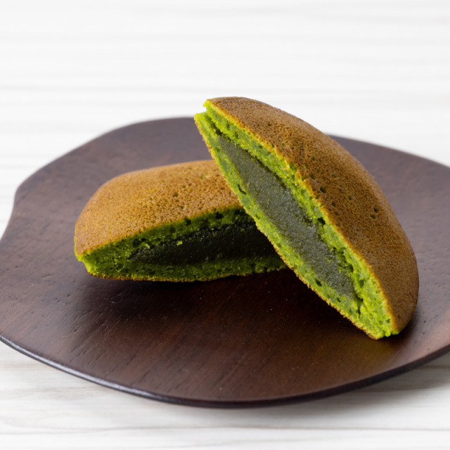 もちもちお抹茶三笠