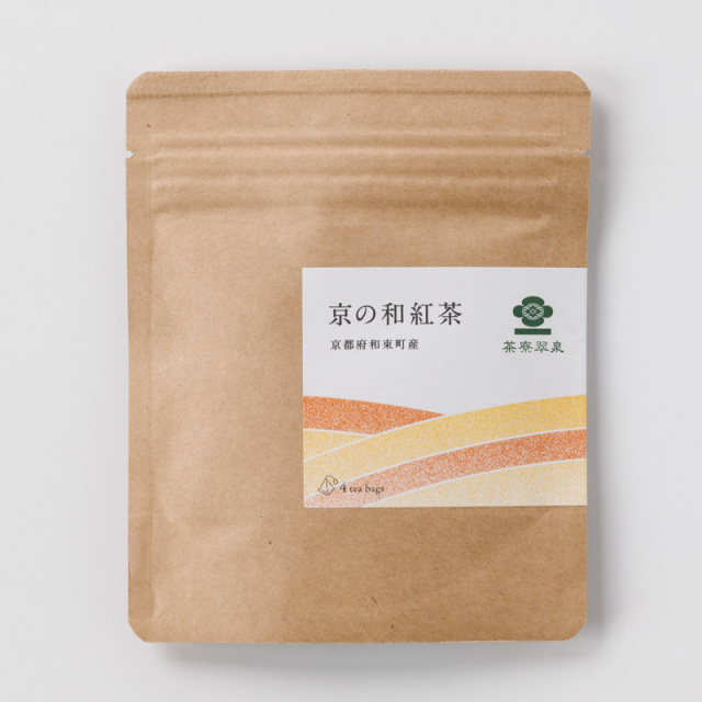 京の和紅茶ティーバッグ パッケージ