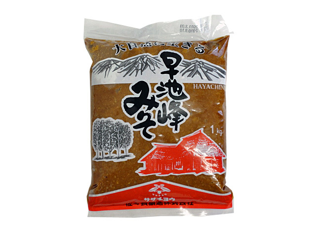 岩手田舎味噌】早池峰みそ 1キログラム入り