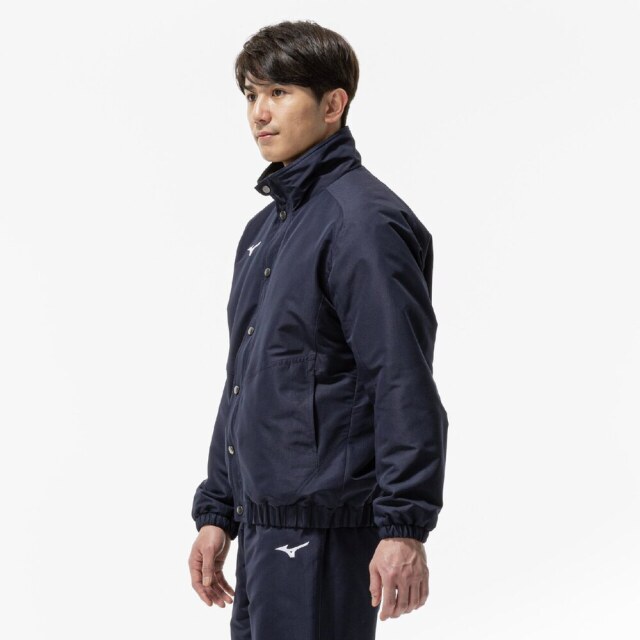 ミズノ ブレスサーモ中綿ウォーマージャケット(32MEC551)