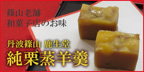 鹿生堂の栗羊羹