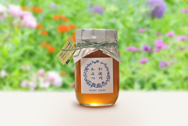 日本ミツバチの蜂蜜・仁淀川わみつ550g