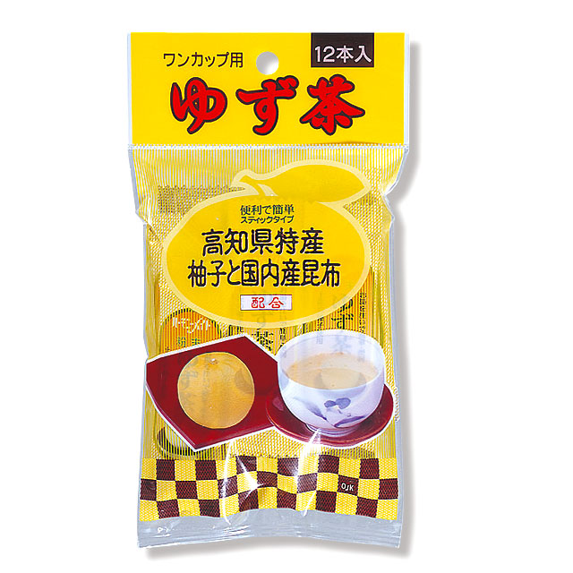 スティックゆず茶12P（2g袋×12本入り）