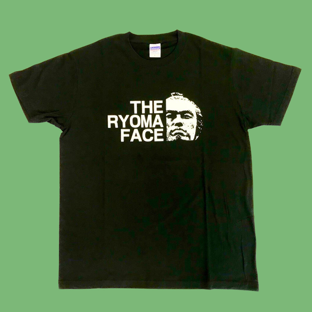 【全国一律・送料無料】坂本龍馬のTシャツ - THE RYOMA FACE Tシャツ （ザ・龍馬・フェイス・Ｔ） M、L、XLサイズ