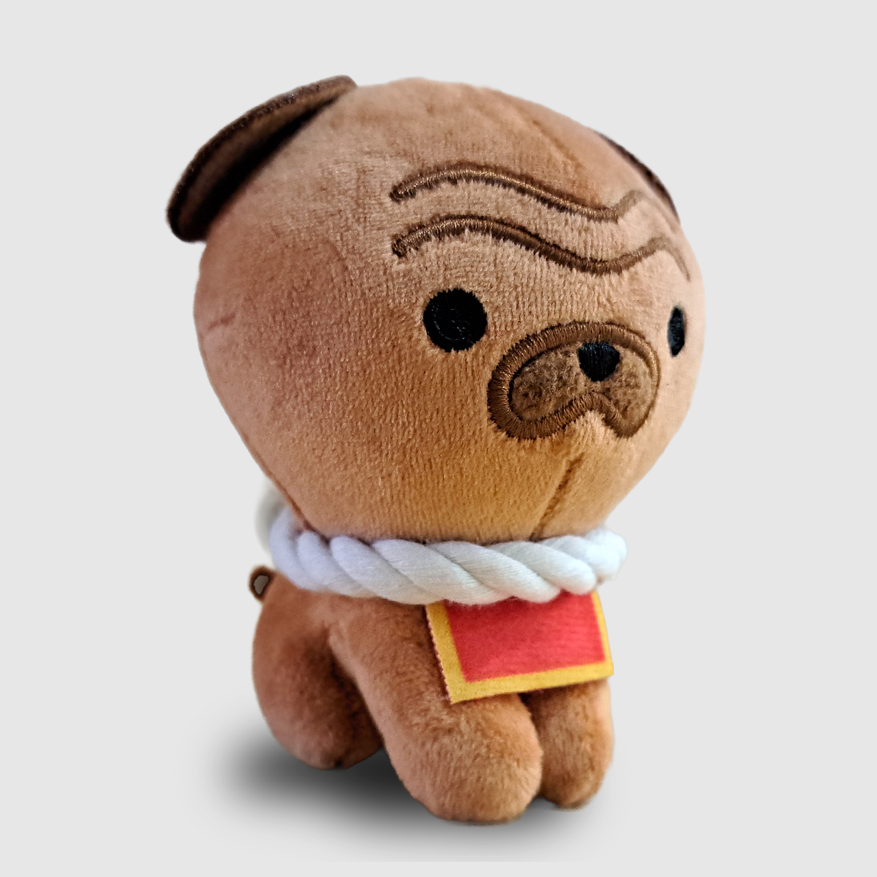 土佐犬メガストラップ（ぬいぐるみ）・ボールチェーン付き