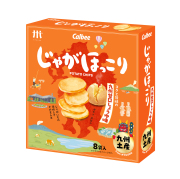カルビー鹿児島工場オリジナル　じゃがほっこり九州甘口しょうゆ(18g×8袋)