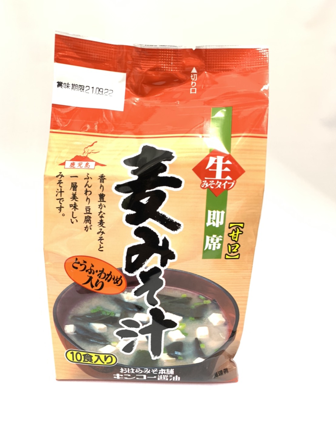 即席麦みそ汁（10食入）
