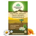 オーガニック インディア トゥルシー ハニーカモミールティー 25袋 [Organic India Tulsi Honey Chamomile Tea 25 teabags]