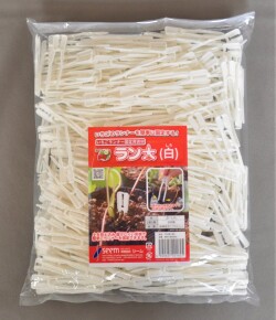 いちごランナー固定用資材「ラン太　500本入」　白・赤・緑・橙・桃