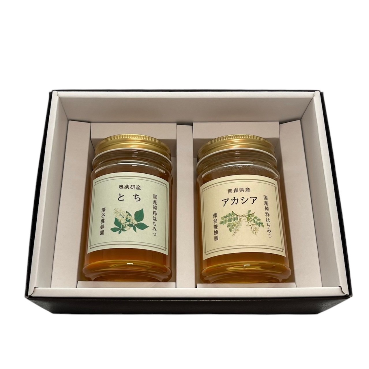 蜂蜜ギフトGアカシア・とち420g