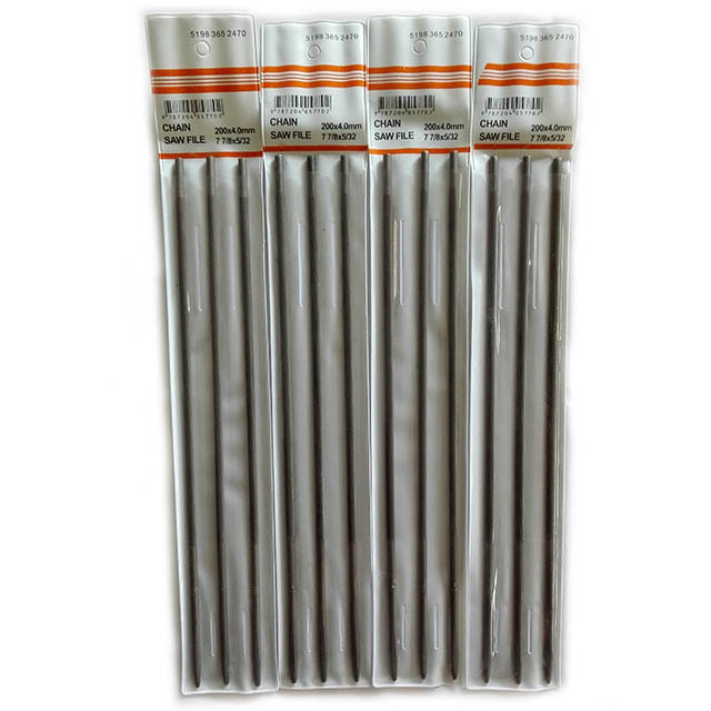 ソーチェン用丸ヤスリ 4.0mm 12本セット｜チェーンソー替刃の