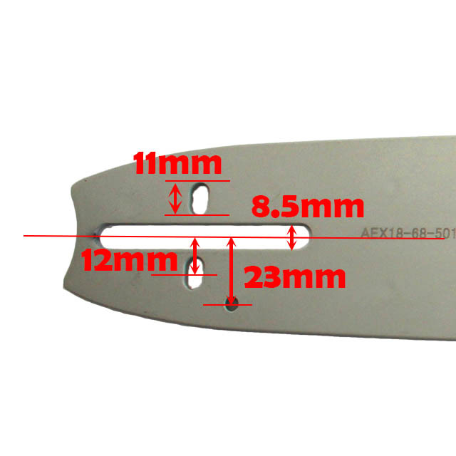 ガイドバー D176 マウントサイズ