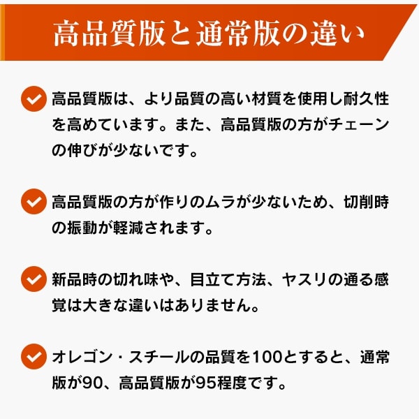 高品質版と通常版の違い