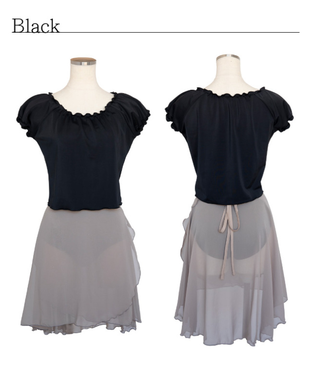 無地・バレエTシャツ】バレエ ウォームアップ 子供 大人 日本製 バレエ用品