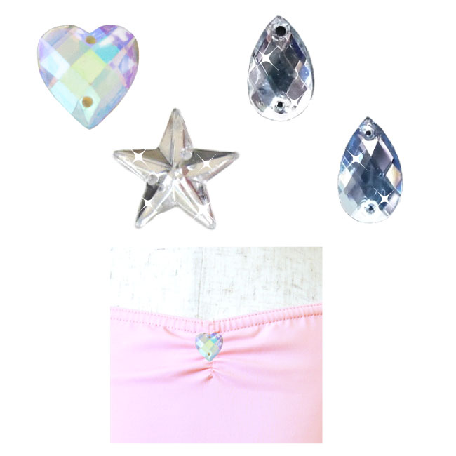 ラインストーン　縫い付けサーピス　オプション