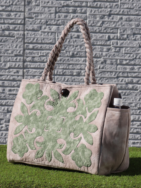 ハワイアンキルトレッスンバッグ　ハイビスカス