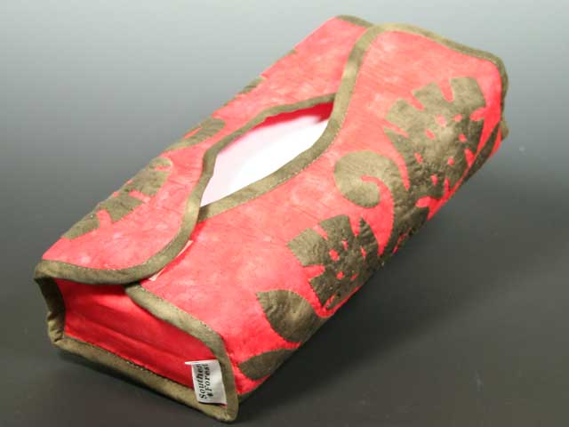 ハワイアキルト　ティッシュケースカバー