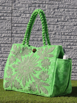 ハワイアンキルトレッスンバッグ　ハイビスカス