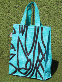 ハワイアンキルトバッグ　ティキ