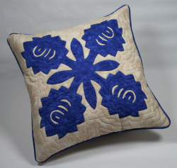 クッションカバー、S、スモールサイズ、ロケラニ、ブルー、ライトベージュ