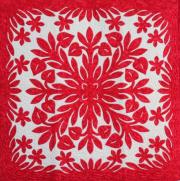 ハワイアンキルトタペストリー