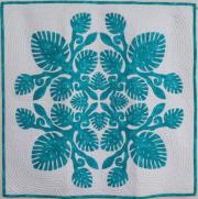 ハワイアンキルトタペストリー