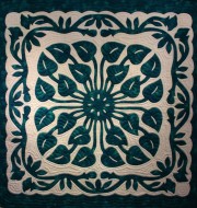 ハワイアンキルトタペストリー