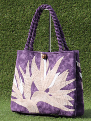 ハワイアンキルトバッグ　バーズオブパラダイス