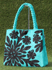 ハワイアンキルトバッグ　バーズオブパラダイス